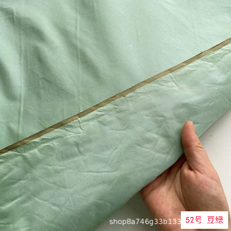 114 Wide Solid Color Taffeta Silk Fabric Stiffened Mulberry Silk Dress Umbrella Skirt Clothing Lining Mulberry Silk Fabric