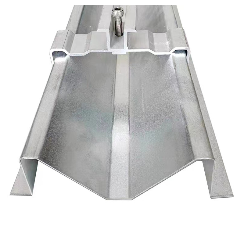 Photovoltaic Sink Pedal Zinc-Aluminum-Magnesium Waterproof Edge Horizontal Sink Bending Processing Zinc-Aluminum-Magnesium Photovoltaic Pedal Special