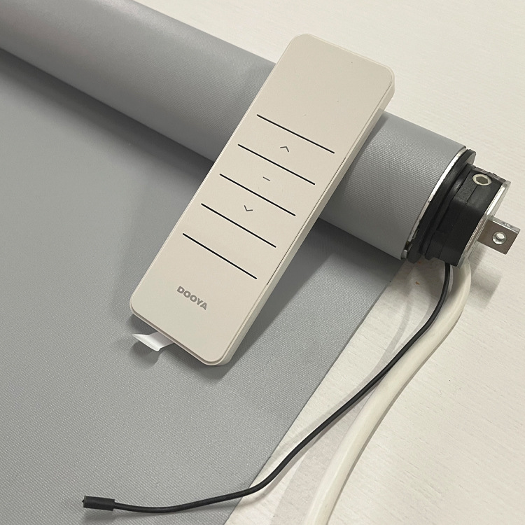 Cross-Border Sunshade and Insulated Office Curtains Roller Blinds Electric Waterproof Curtains Manual Lift Wholesale