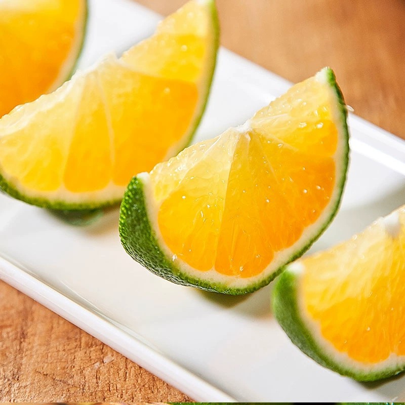 【New Fruit】Hubei Seedless Honey Tangerines Wholesale 1.5kg Fresh Sweet and Sour Green-Skinned Tangerines Seasonal Fruit