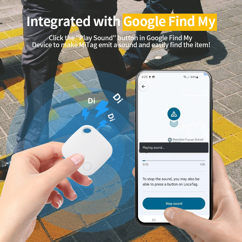 Cross-border Google dedicated itag anti-lost device Google locator global positioning search anti-lost pet tracking