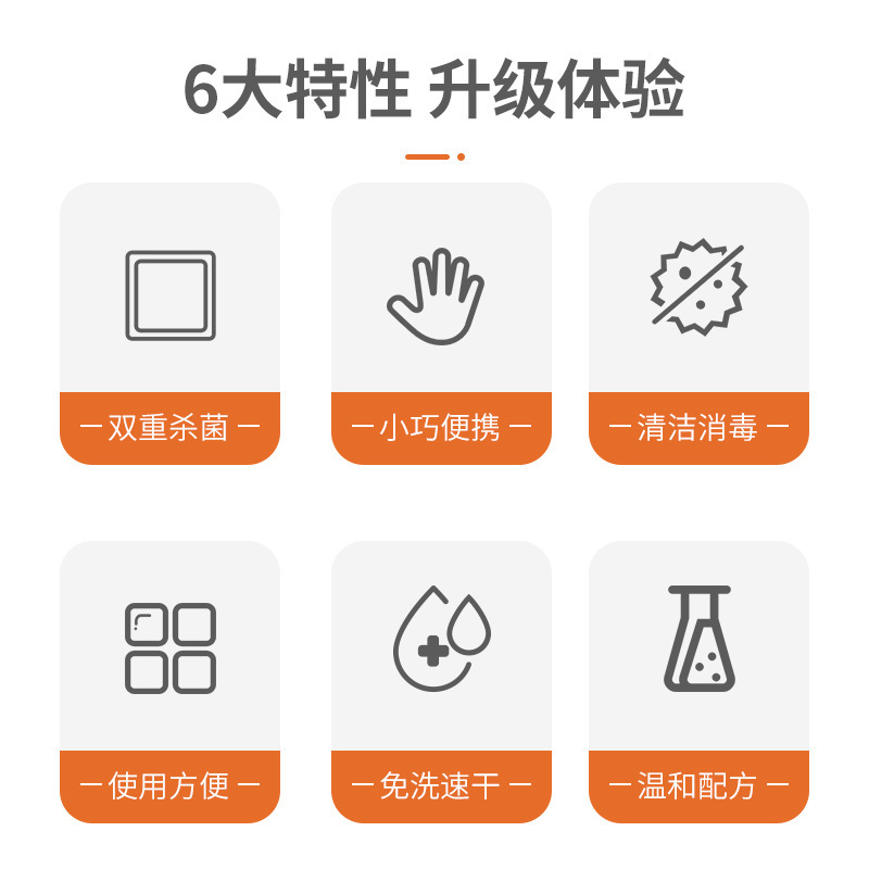 Factory 60ml portable gel 75% alcohol cleaning wash-free quick-drying hand sanitizer disinfection bacteriostatic gel wholesale