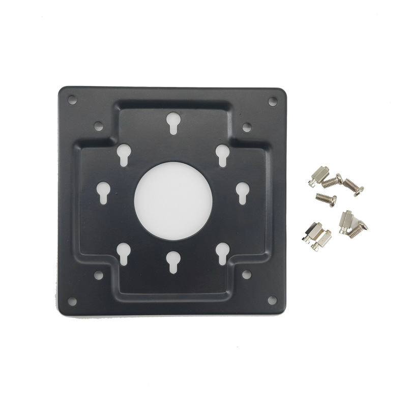 Factory direct mini computer host rack wall-mounted monitor rack industrial control host small computer wall-mounted bracket