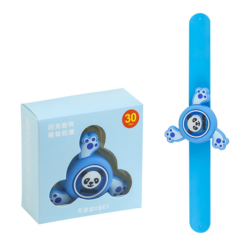 Gyro bracelet luminous summer hot sale flash children cartoon rotating watch stall night market square hot sale