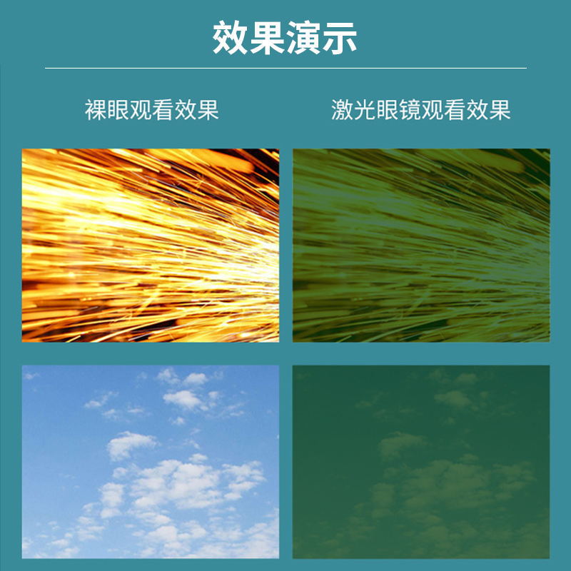 Laser protective glasses 190-2000nm strong light protection marking welding red light beauty instrument laser goggles