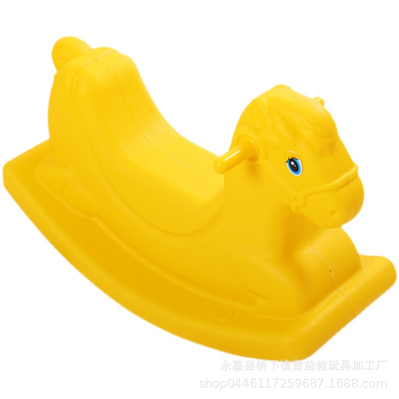 Baby toy car birthday gift educational boys and girls rocking chair dual-use children Trojan baby rocking horse