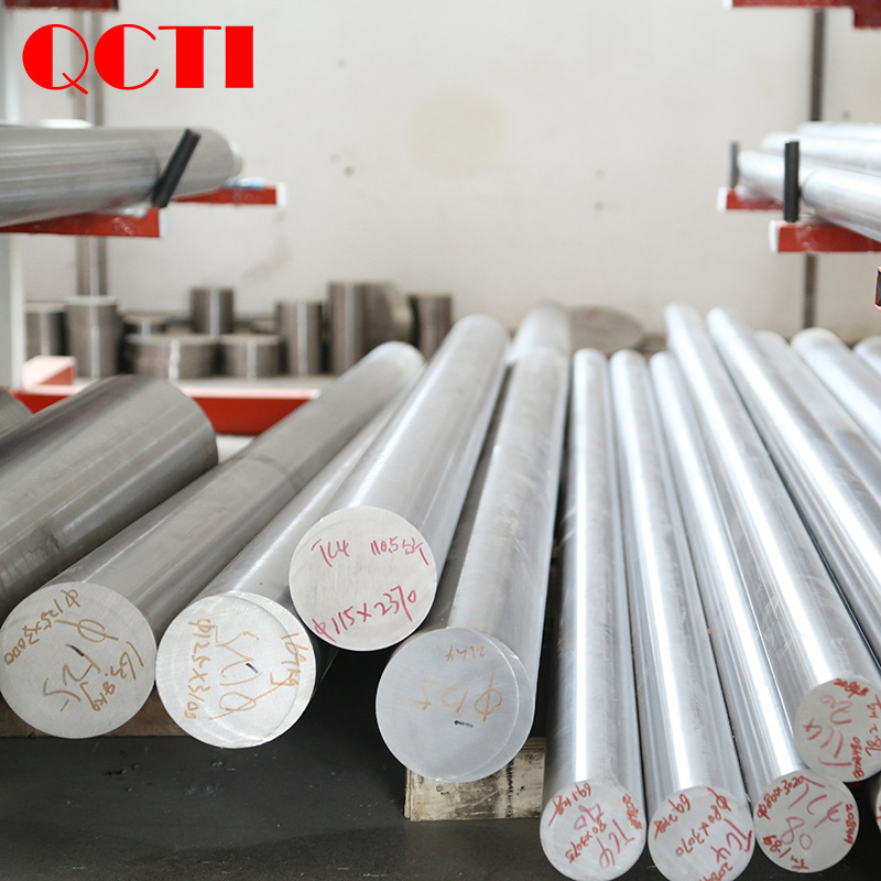 Ta1 Titanium Alloy Round Rod, Polished Titanium Rod, High Plasticity Pure Titanium Straight Rod, Titanium Rod with Good Toughness for Industrial Use