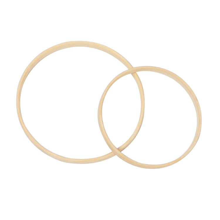 Youjian Embroidery Inner Circle Bamboo Embroidery Stretch Embroidery Wedding Set Decoration Material Handmade Dream Catcher Bamboo Embroidery Wood