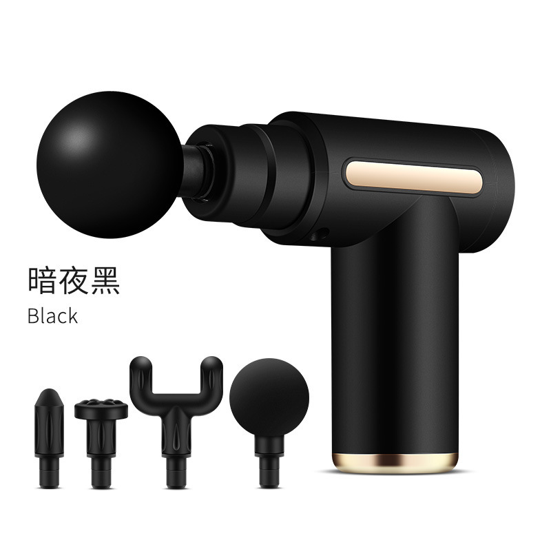 Fascial gun muscle relaxation massager smart mini vibration shock gun portable pocket electric whole body massage gun