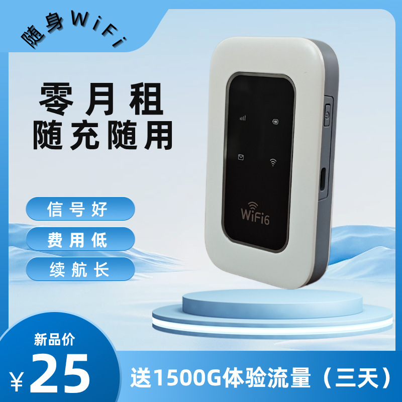 Портативный Wi-Fi6 роутер, 5G, стриминг игр, автомобильный, домашний, универсальный интернет с полным подключением