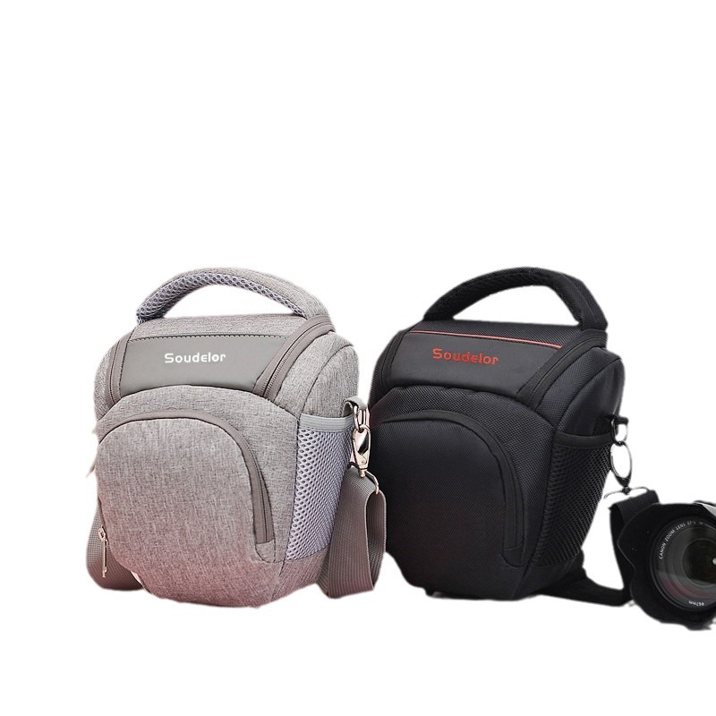 Camera Bag Slr Triangle Bag for Men and Women 70D5D45D360D80D90D200D Bag Photography Bag Shockproof and Wear-Resistant