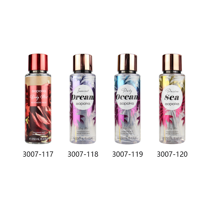 Cross-Border Popular Export Unisex Perfume Body Spray Perfume Fragrance Gift Box Customized Long-Lasting 250ml