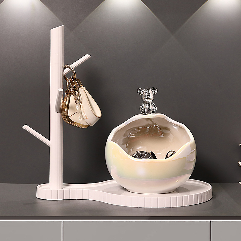 Легкие роскошные украшения для хранения ключей на входе, креативный декор для обувного шка cabinets в гостиной