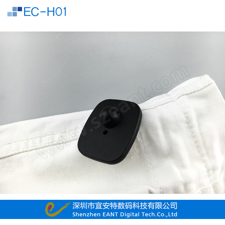 Supermarket anti-theft magnetic buckle 8.2MHz gray anti-theft hard label clothing store monitoring alarm radio frequency anti-theft door accessories