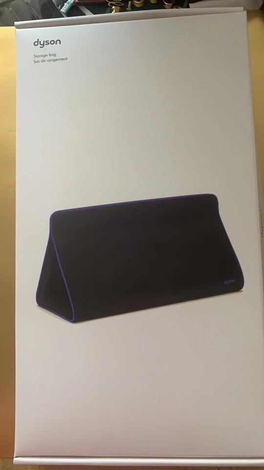 dyson Purple Cosmetics Bag dyson Travel Bag Cosmetic Bag Travel Essential