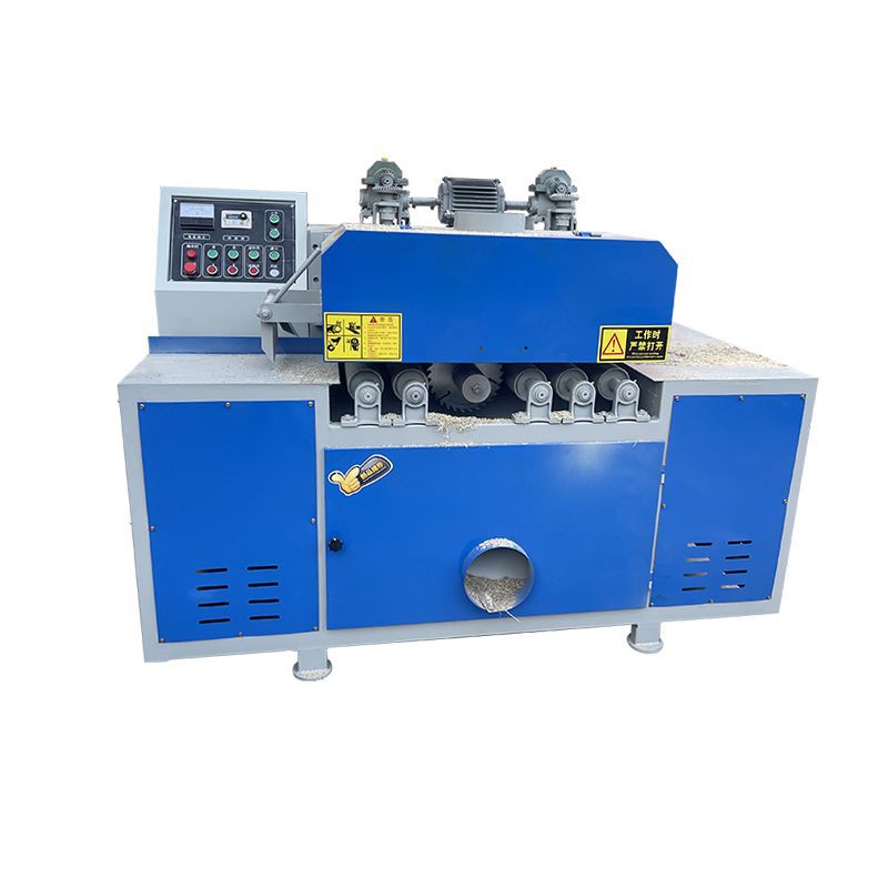 Square Wood Multi-Blade Saw Woodworking Machinery Small Template Multi-Blade Saw Furniture Board Trimming Saw Crawler-Type Template Multi-Blade Saw