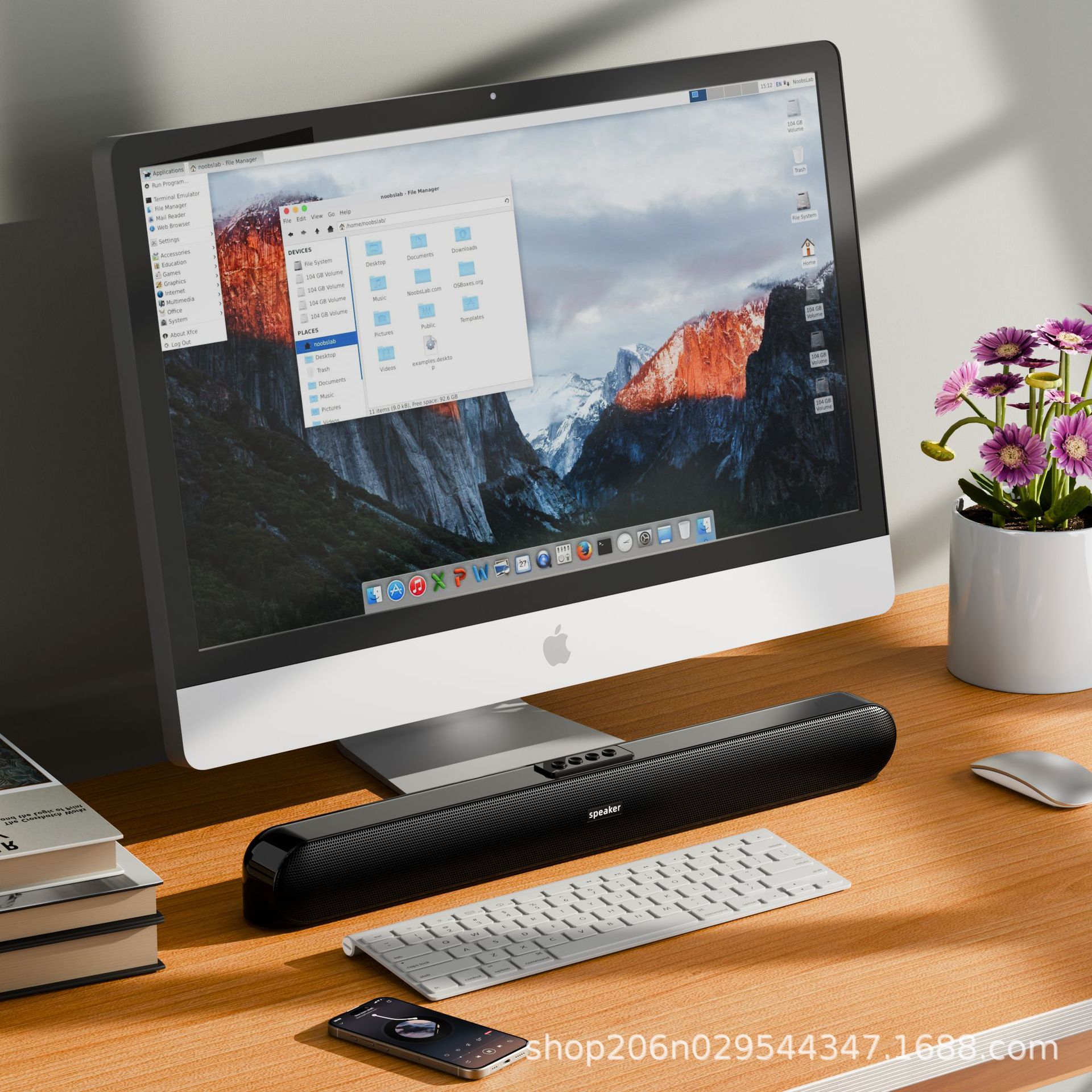 Long Sound Blaster Bluetooth Speaker Subwoofer Wireless Speaker Outdoor Home Multimedia Desktop Wired Computer Audio