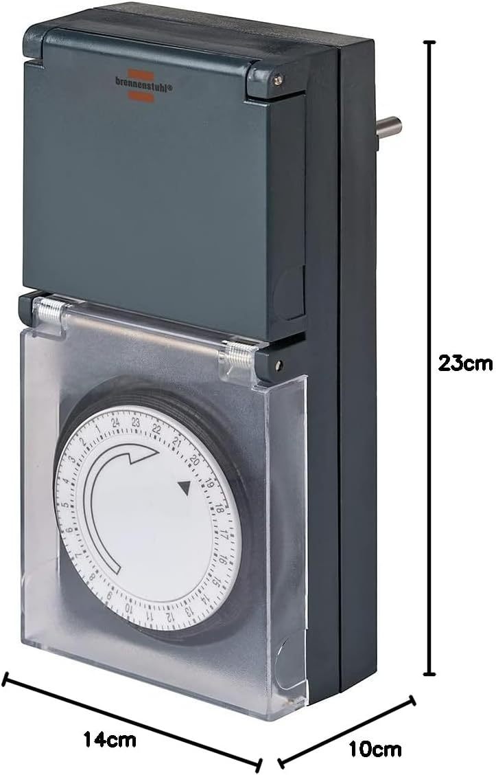 Brennenstuhl Zeitschaltuhr Mz 44, Mechanical Timer-Steckdos