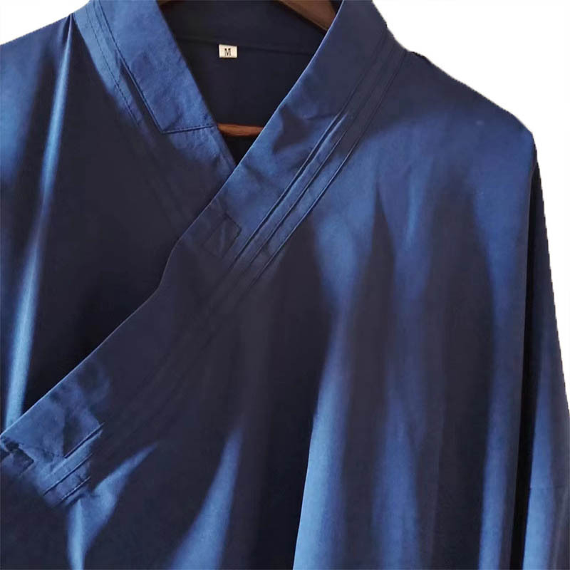 Tianshi Hao Li Taoist Taoist priest costume men's and women's Taoist robe robe short robe Taoist suit short jacket buckle short suit thin high-performance