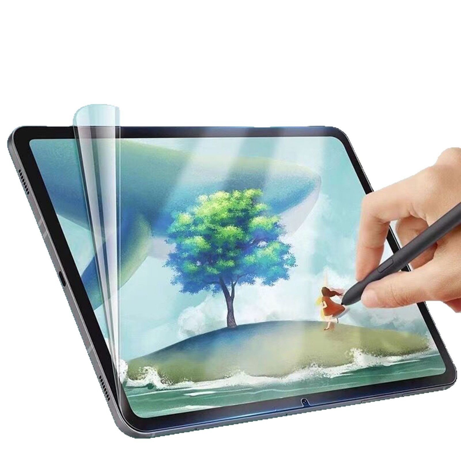 Anti-peep Film for Xiaomi Xiaomi Tablet PC Red Rice Redmi HD Paper Film Screen Explosion-proof Soft Film