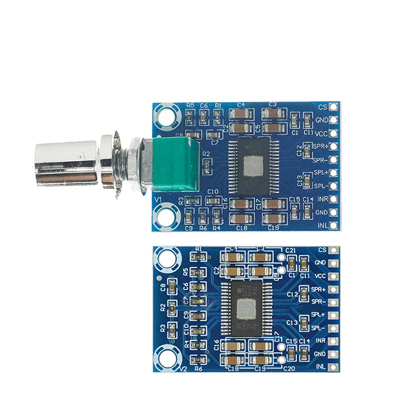 XH-M562 Ultramicro Edition TPA3116D2 Digital Audio Amplifier Board Class D Power Amplifier Board Ultra Thin Dual 50W