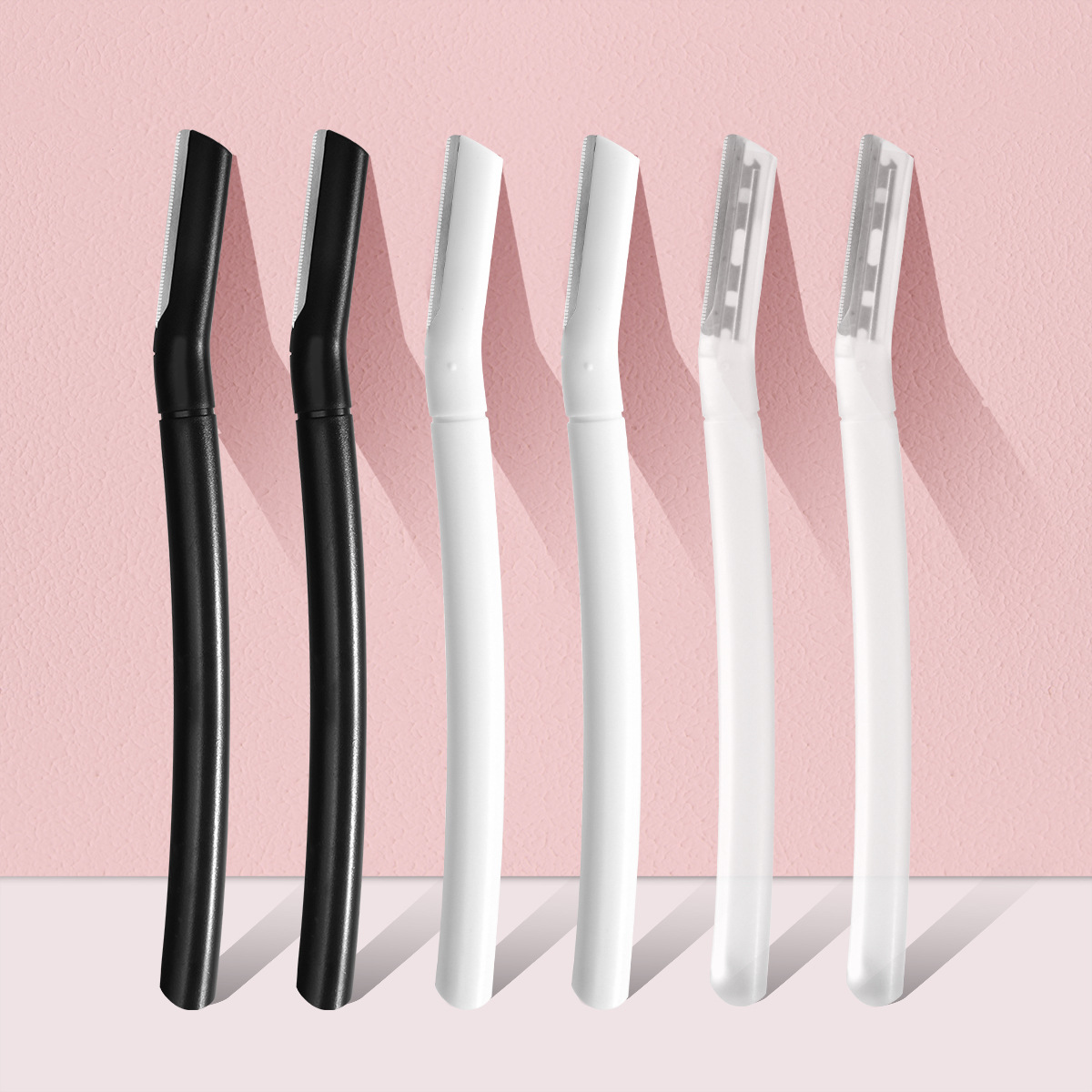 Нож для подравнивания бровей с длинной ручкой, инструмент для новичков, оптовая продажа