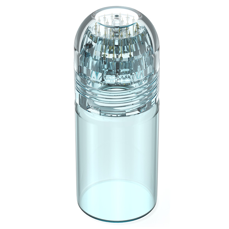 24-Pin Stamp Imported Micro-Needle Water-Soluble Micro-Needle Home Beauty Water Light Manual Imported Press-Type Stamp Micro-Needle Guide