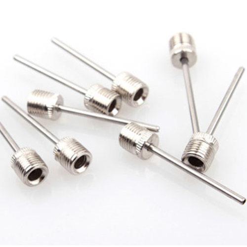 Насос для мяча, игла для мяча, чистая сталь, синяя, игла для футбольного и волейбольного мячей, надувная игла, заводская цена