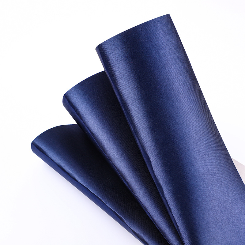 Silk Satin Fabric for Bookbinding, 230g White Card Digital Printing