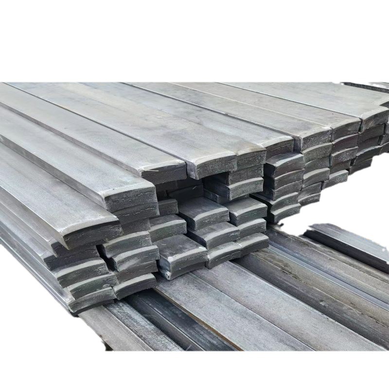 Flat iron strip Q235B for construction curtain wall site grounding Bolei hot rolled flat steel cold rolled galvanized flat iron strip
