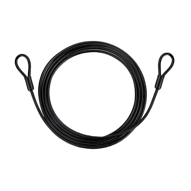304 stainless steel black steel cable lock aluminum sleeve pressed wire rope plastic coated PVC wire rope manufacturers