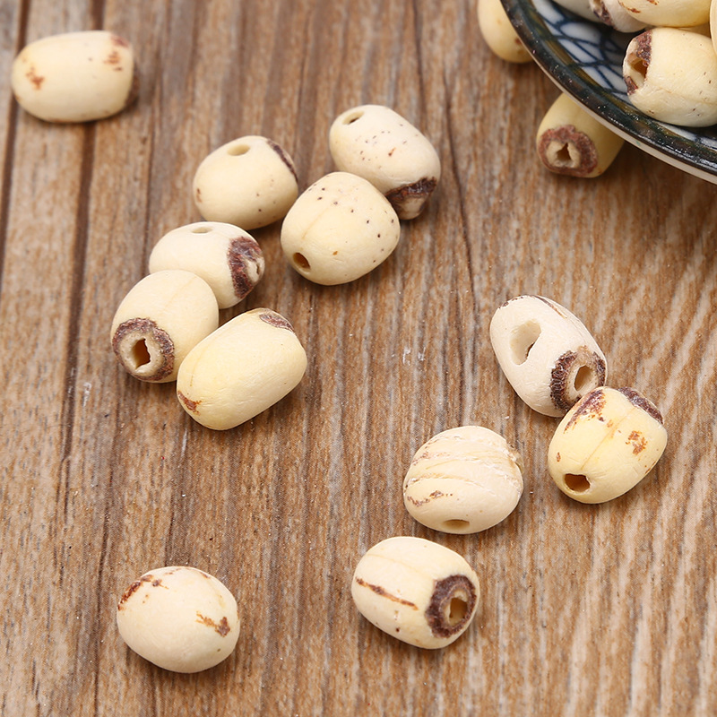Grinding small white lotus 500g bulk cored white lotus seed wholesale grinding sulfur-free dry goods origin direct supply through core lotus seed