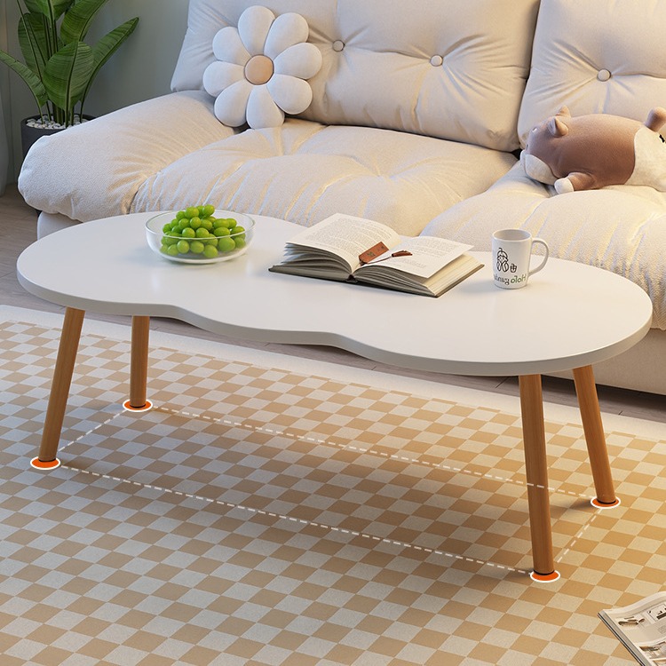 Coffee Table Small Apartment Living Room Household Simple Small Table Light Luxury New Sofa Side Table 2024 Creative Tea Table Square Table