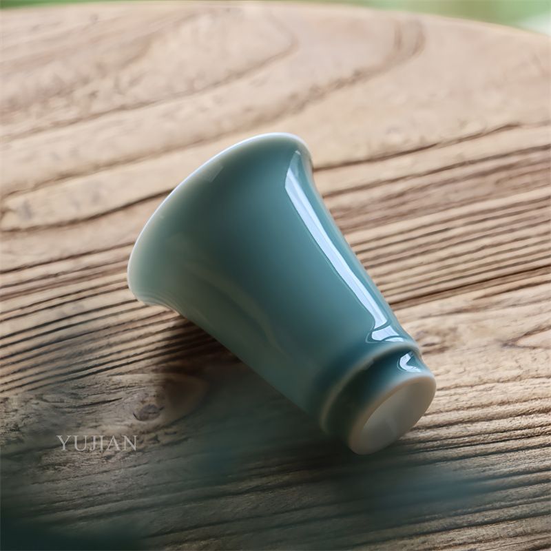 Домашняя традиционная осенняя ароматная чашка из синего и белого фарфора, набор кунг-фу, чашка для дегустации, чашка для мастера