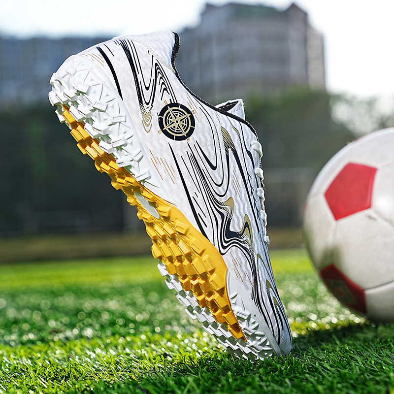 Cross-border Large Size Children's Spike Football Shoes Men's Outdoor Primary and Secondary School Students' Broken Nail Training Shoes Primary and Secondary School Students' Competition Shoes