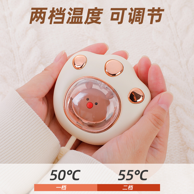 Новая грелка для лап кошки, портативная электрическая, мини, перезаряжаемая, милая, оптовая