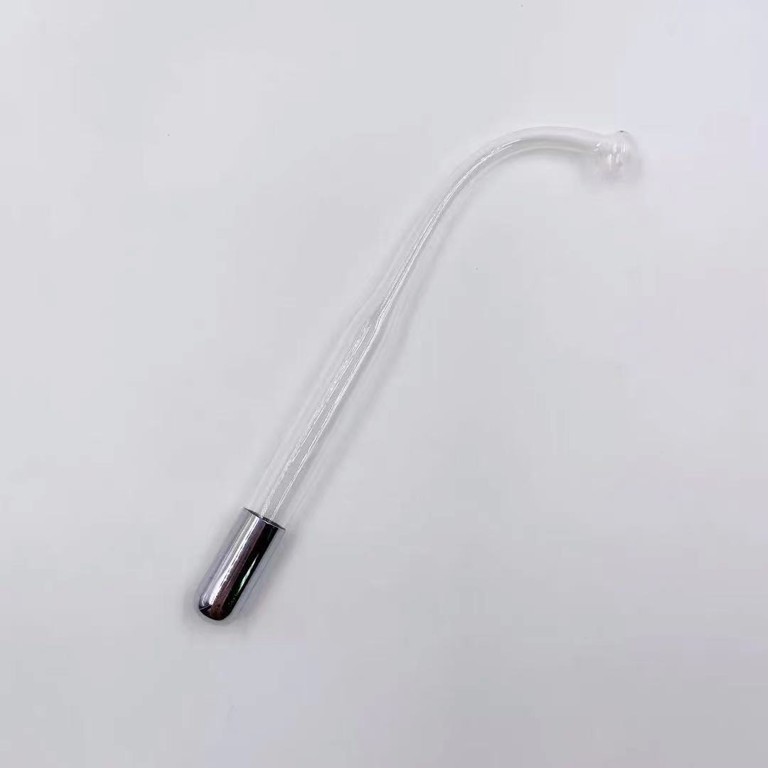 High-frequency electrotherapy tube high-frequency electrotherapy stick beauty instrument glass tube electrotherapy comb red light high-frequency electrotherapy glass