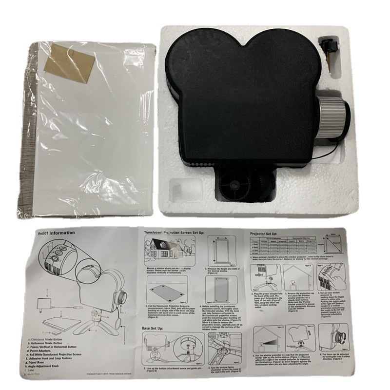 Halloween Christmas projector window projector projector lamp Halloween lamp home HD cross-border