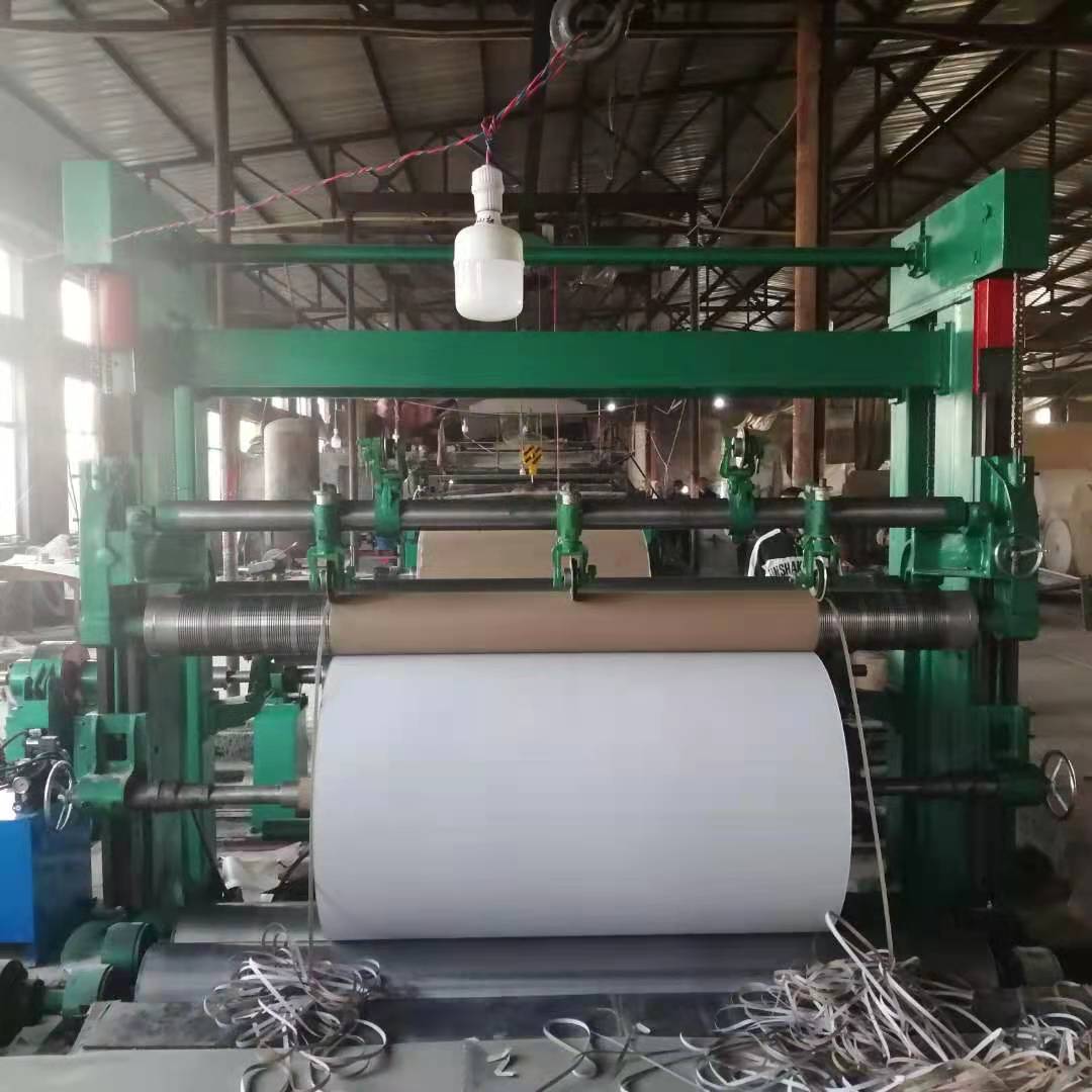 Source direct supply kraft paper machine full set of equipment 1880 small long net multi-cylinder corrugated paper rewinder
