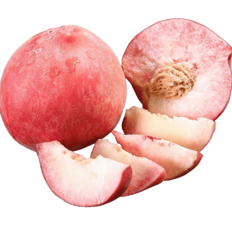 Shandong Qingzhou Honey Peach, Crisp Peach, Hard Peach, Fresh Peach, Hairy Peach, Sweet Peach, Green Peach, Hard Peach, Crispy Sweet Peach for Pregnant Women