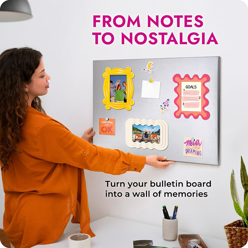 Customized Magnetic Photo Frame Photo Wall Certificate Hanging Wall Display Frame Display Frame Pvc Photo Frame DIY Modern Simple Plastic