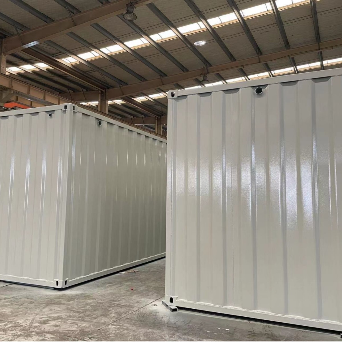 Hazardous Waste Warehouse, Hazardous Waste Storage Room, Industrial Chemical Storage Room, Warehouse-Type Storage Facility, Container-Type Carbon Steel