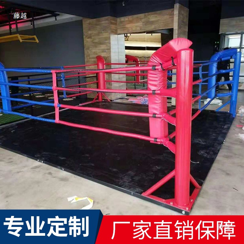 Floor-to-Floor Boxing Ring Wushu Sanda Training Ring Comprehensive Fighting Fence Standard Free Fighting Ring