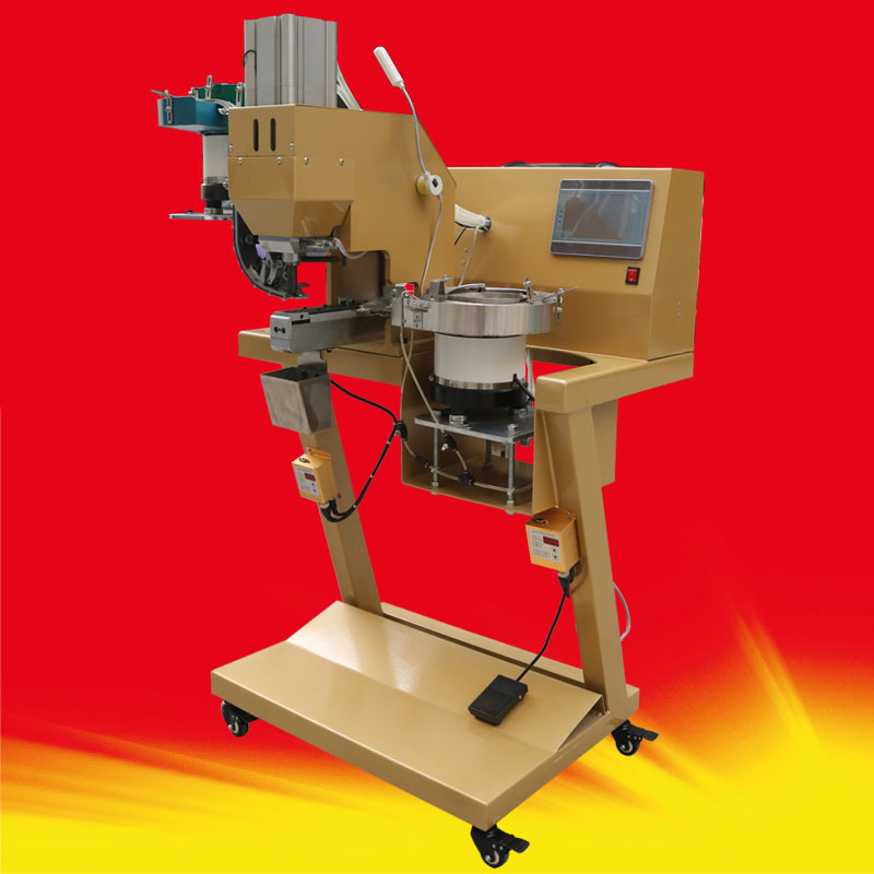 Kangda KD-98-A Full-automatic Double-sided Pneumatic Corn Machine Torch Wang Punching and Bucking Complete Nailing Machine