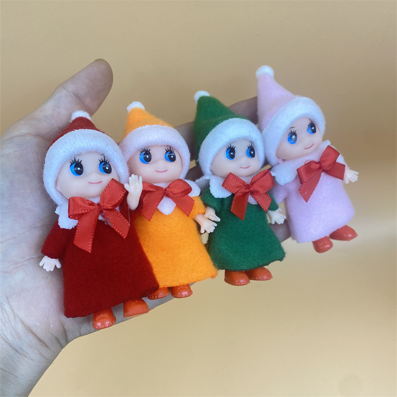 Cross Border Hot Selling Christmas Bookshelf elf Doll Christmas elf Doll Ornaments