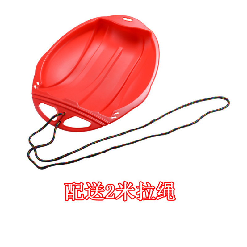Thickened Wear-Resistant Grass Sliding Board, Sand Sliding Board for Kidsren, Outdoor Simple Plastic Ski Board, Winter Sleigh, Snow Walking and Skating