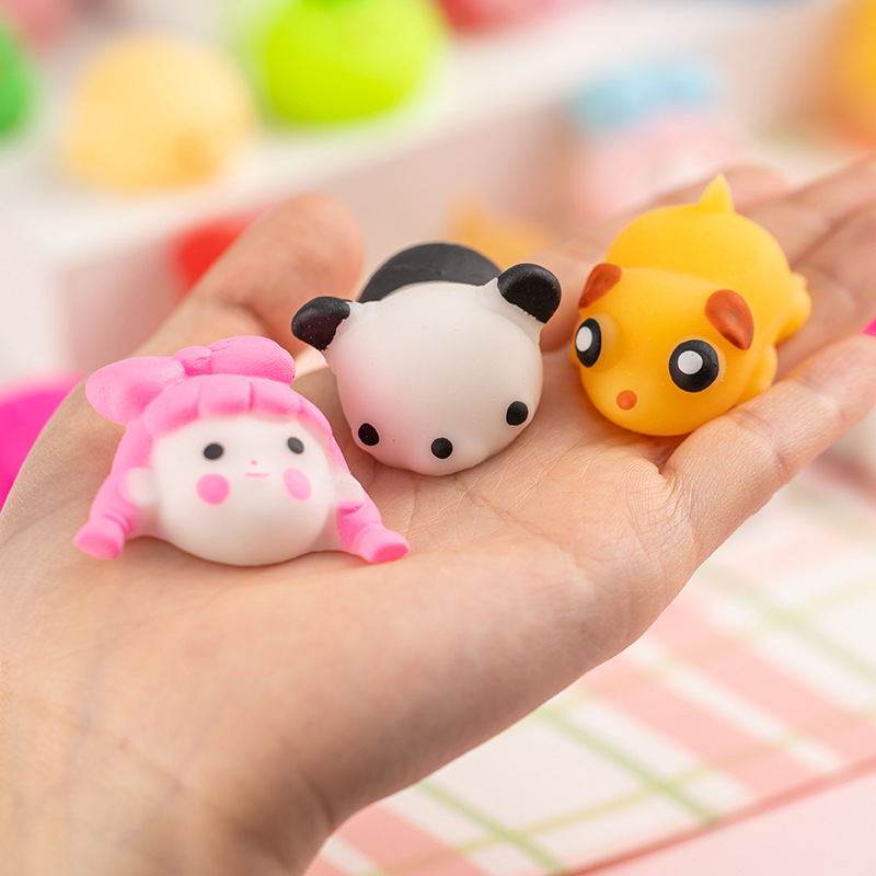 Cross-border hot holiday dumplings animal pinch music decompression artifact children's vent toys small gifts manufacturers supply