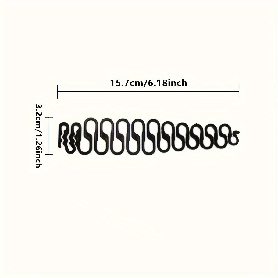 Durable Plastic Magic Hair Braiding Tool Set 3Pcs Braiding Tool Set