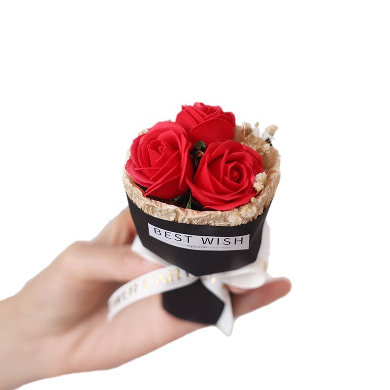 Mini Meeting Car Small Bouquet as a Gift for Your Girlfriend, Baby's Breath, Dried Flowers, Holiday Souvenirs Wholesale