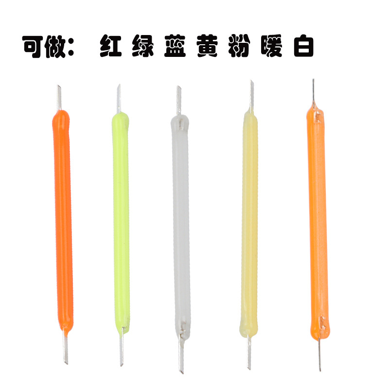 Led Ceramic Hard Filament 54mm Medium Filament 3V 3.7V Warm White Cold White Red Green Blue Battery Power Supply